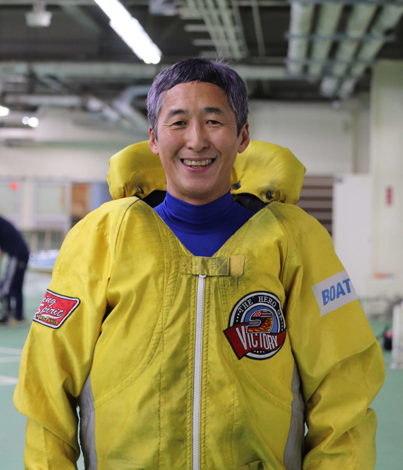 2日目連勝を決めた柴田光（撮影・神田成史）