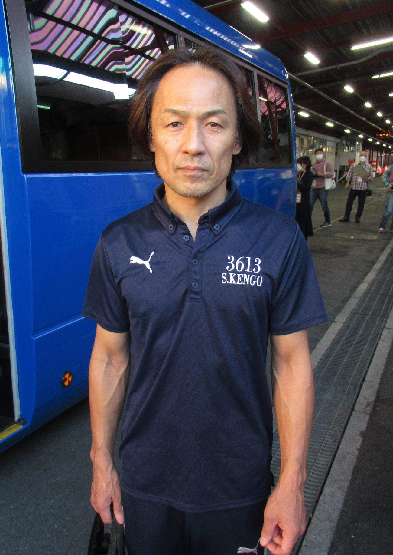 初日由唯一の2連勝スタートの角谷健吾は「足は水準以上はあると思います」