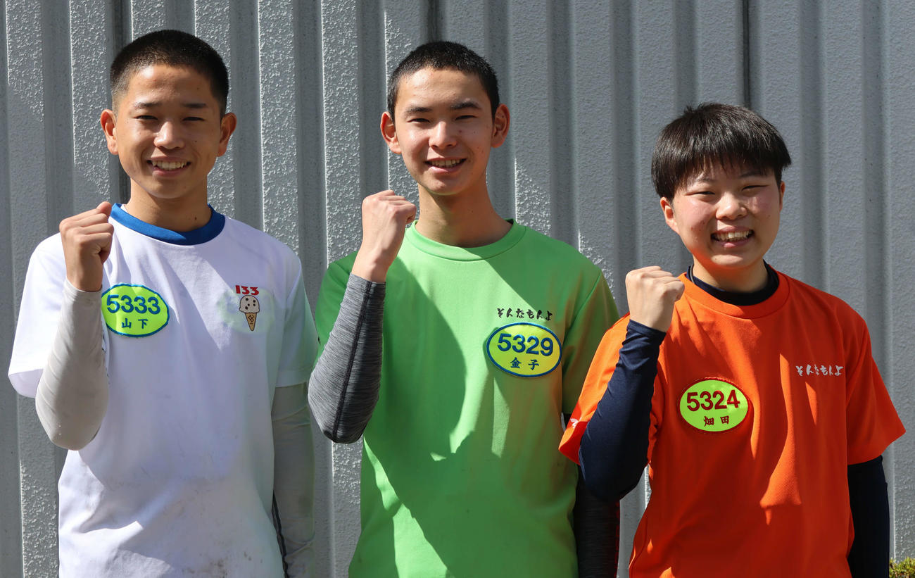 兵庫から133期の山下智己、金子龍斗、畑田希咲（写真左から）の3人がデビュー戦を迎える