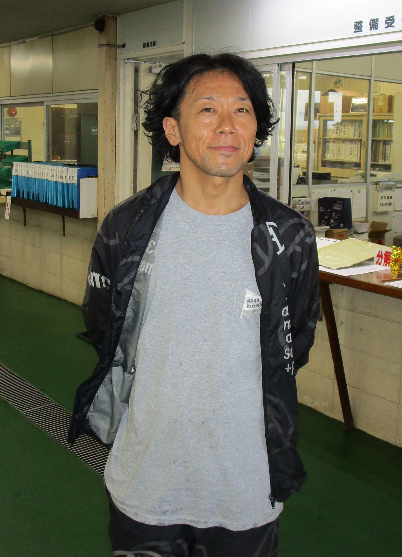 相性のいい宮島で準優好枠を狙う桐本康臣（撮影・安井雅彦）
