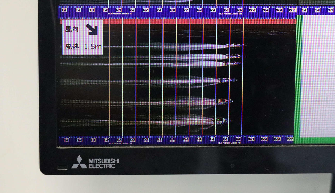 3日目7Rで3艇のフライングが発生した