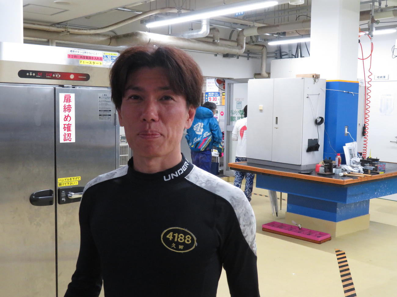 優出への最善策を探る久田敏之