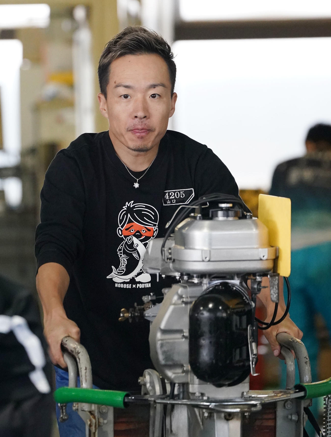 G1常滑ダイヤモンドカップ「前検日」山口剛（撮影・森本幸一）