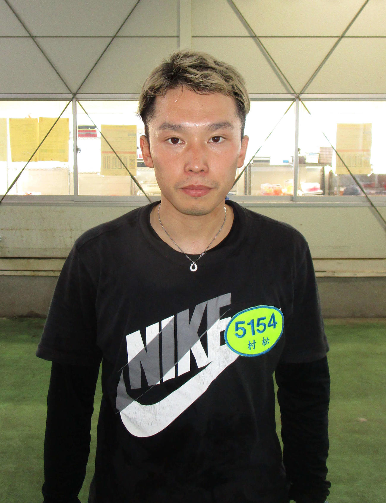 今期に飛躍を期す村松栄太（撮影・安井雅彦）