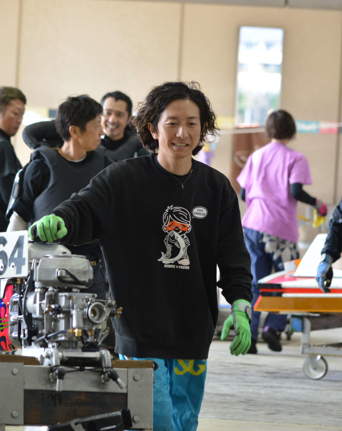 前田将太の初日1走は3着。2日目はさらに上を狙う
