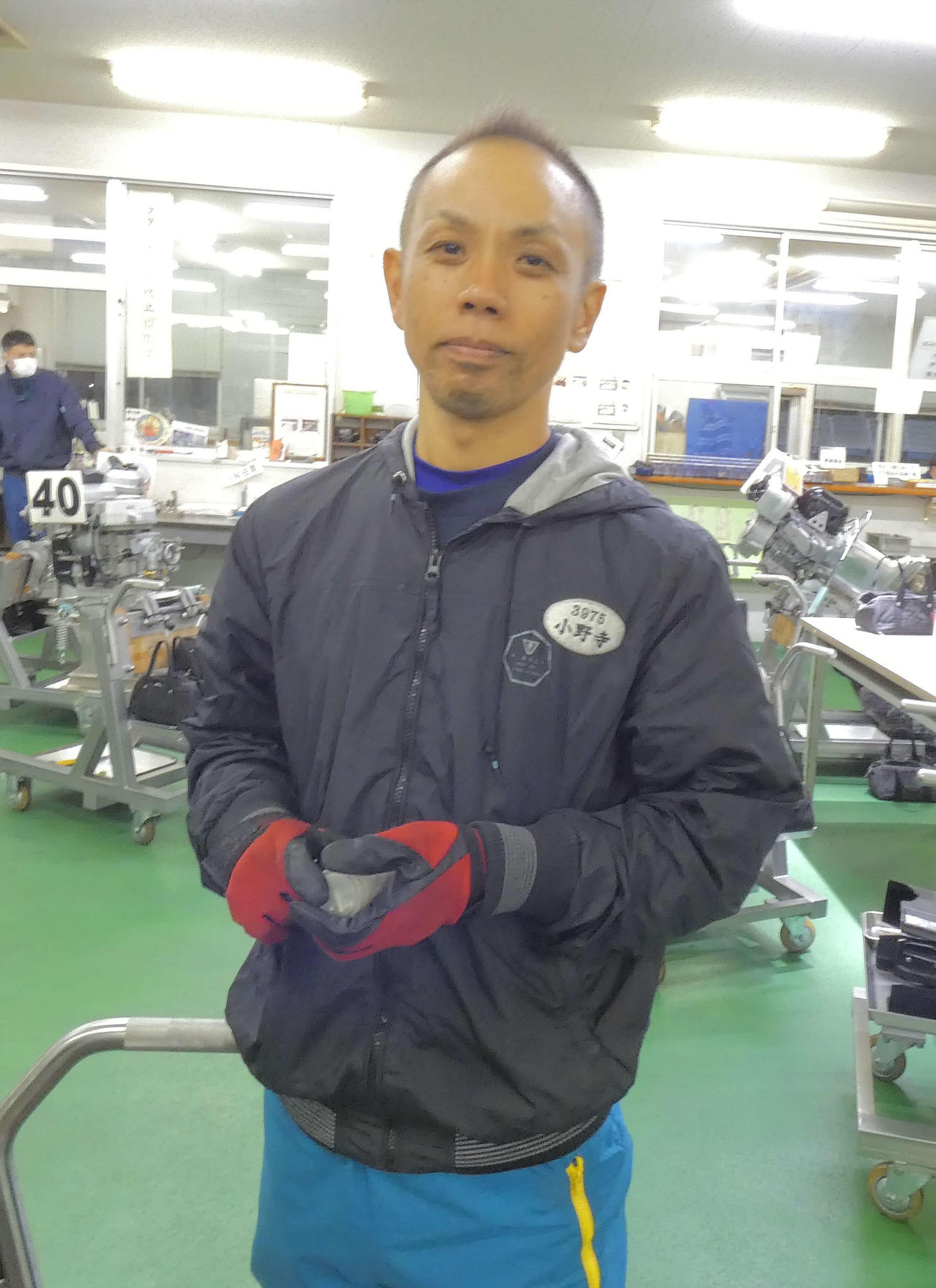 小野寺智洋のエンジンとボートの複勝率は40％超え！初日9R5枠で大暴れするか（撮影・前原一樹）