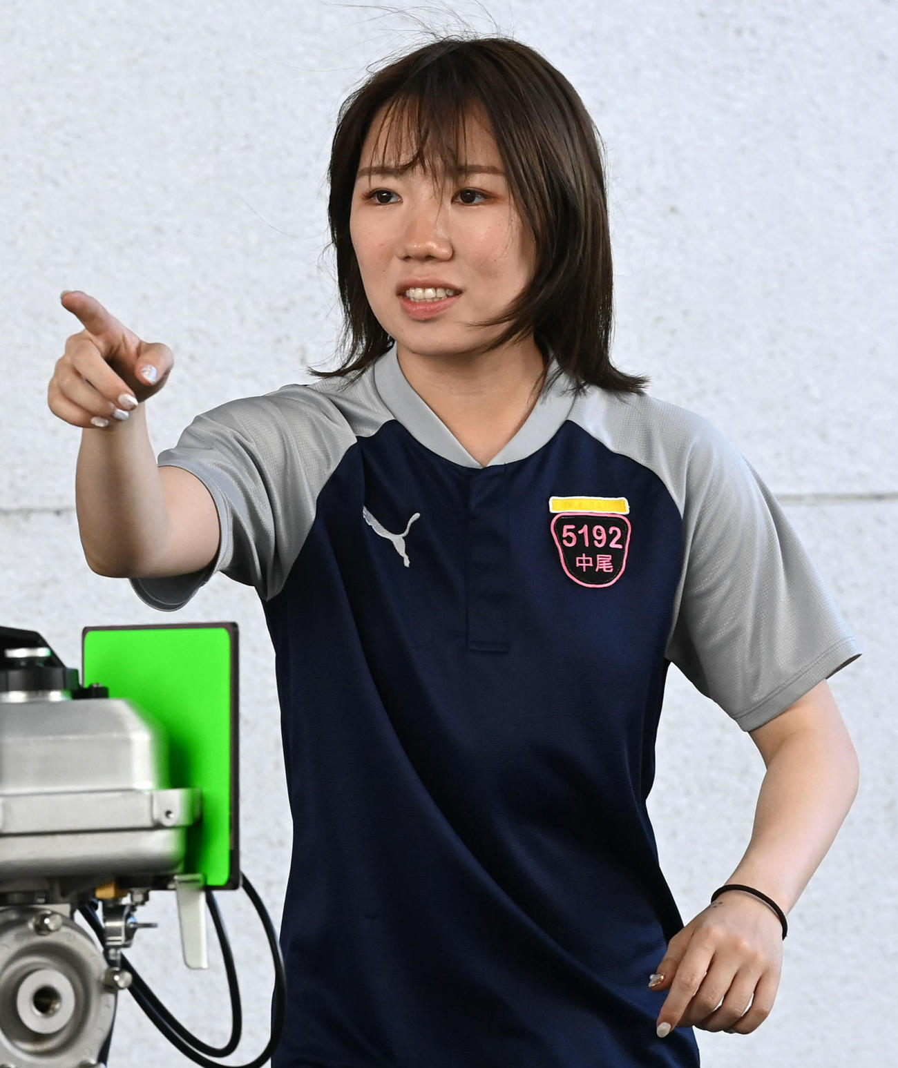 中尾優香（2023年7月16日撮影）