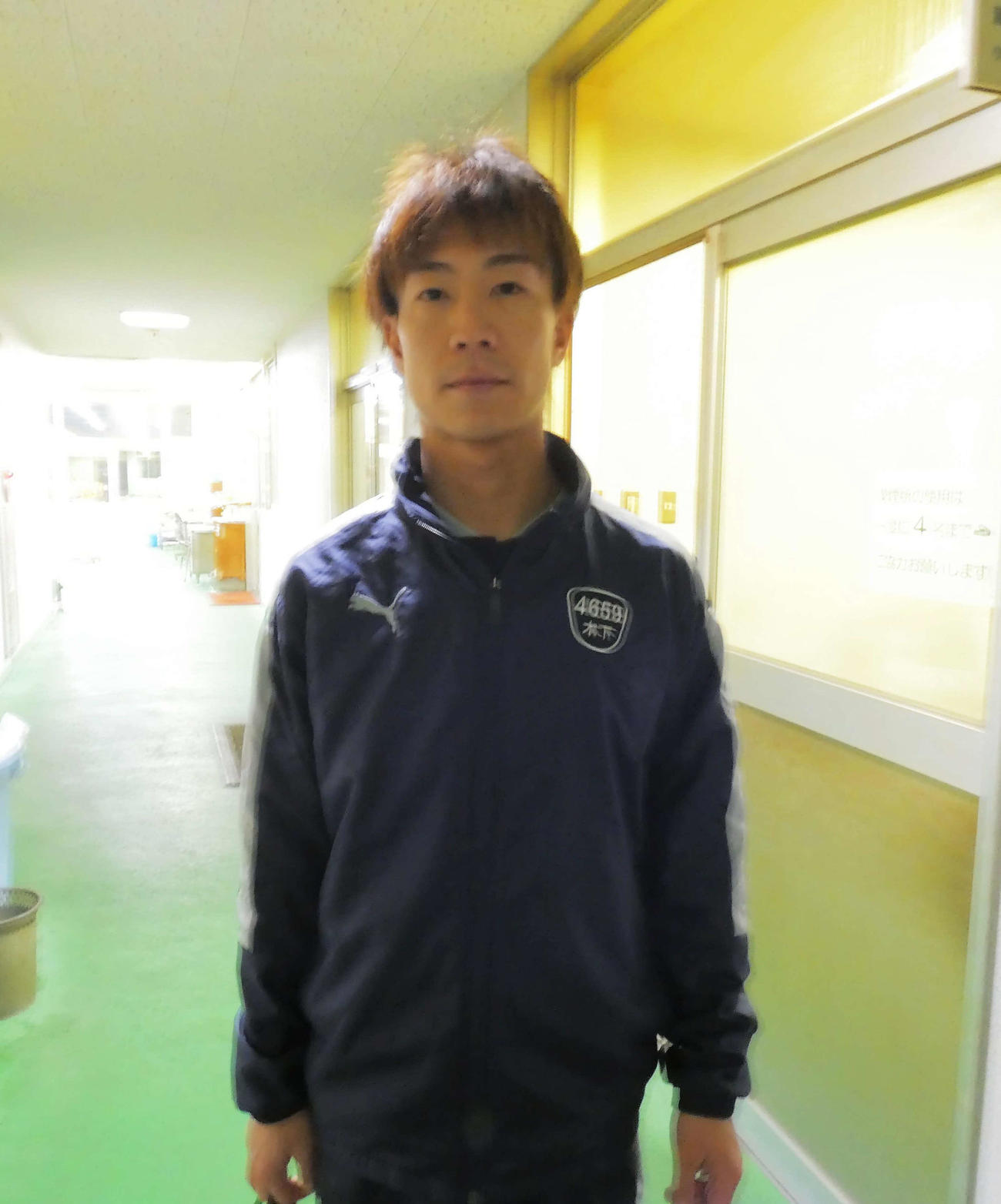 木下翔太が足の調整を急ぐ（撮影・前原一樹）
