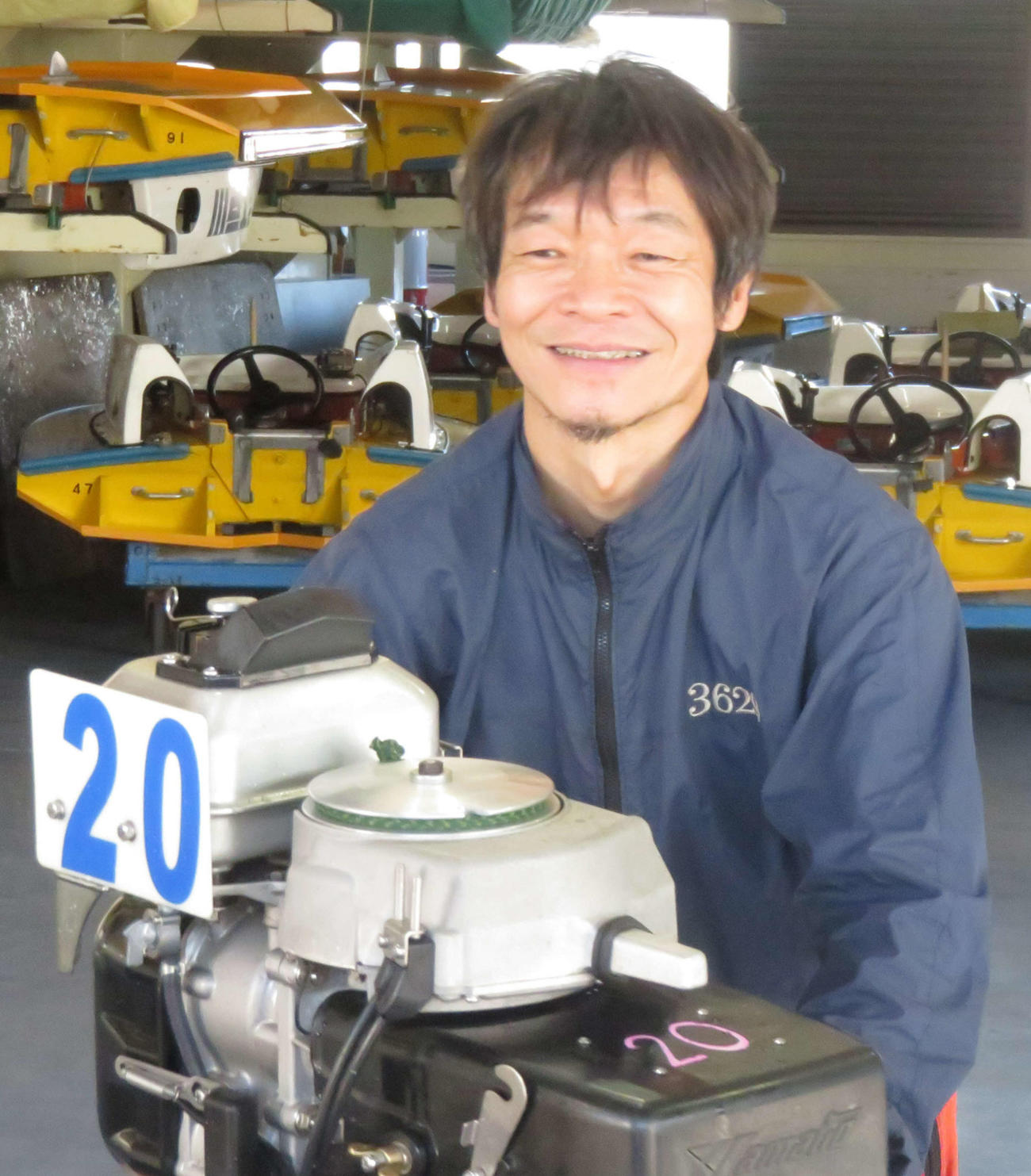 A級キープを決めて好調な江戸川巧者の浅見昌克