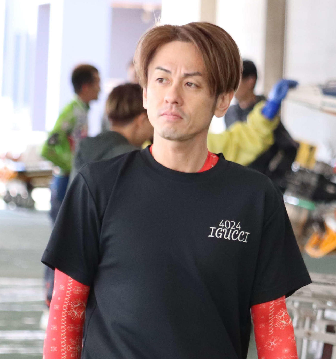 井口佳典が大胆な取り口で襲いかかる