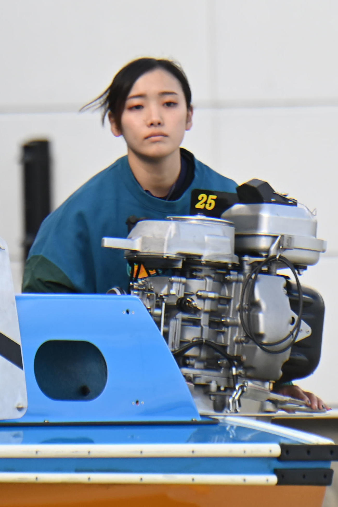 3日目快勝の小林愛実が、連勝へ気合を入れ直す