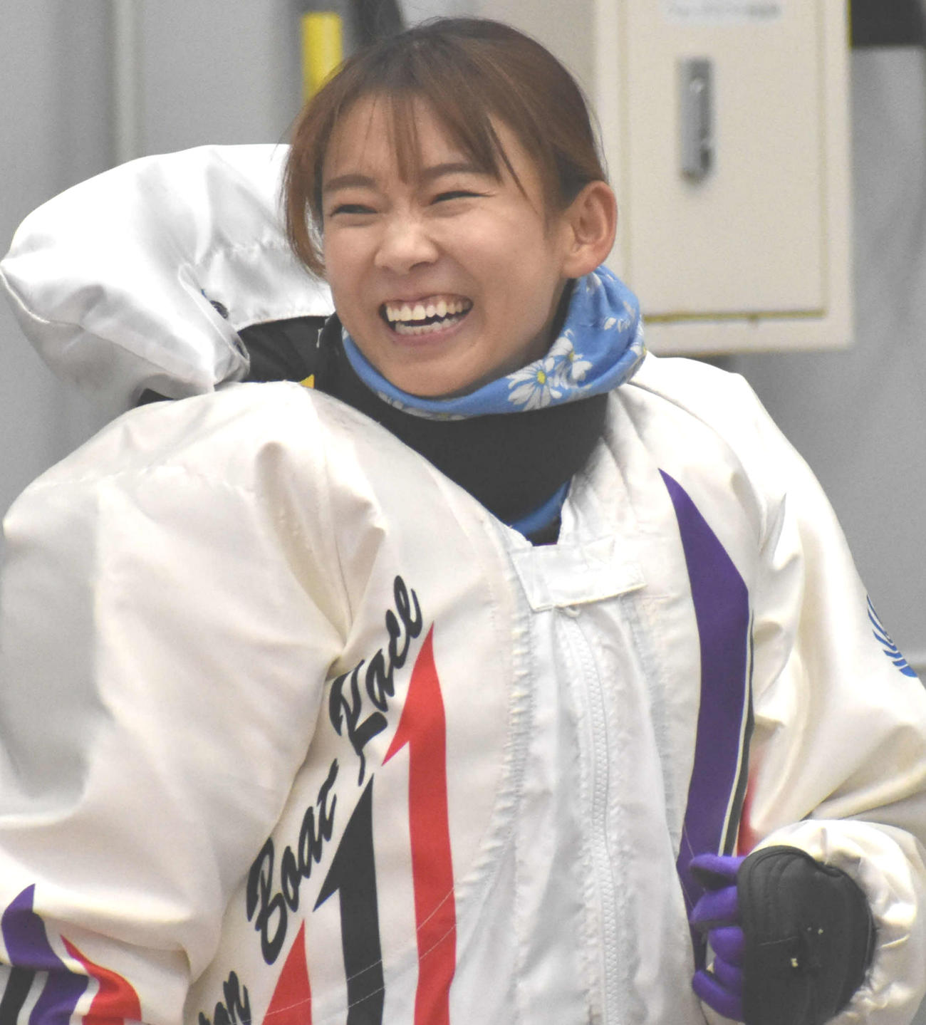 ファン投票中間発表トップの守屋美穂（2023年11月12日撮影）