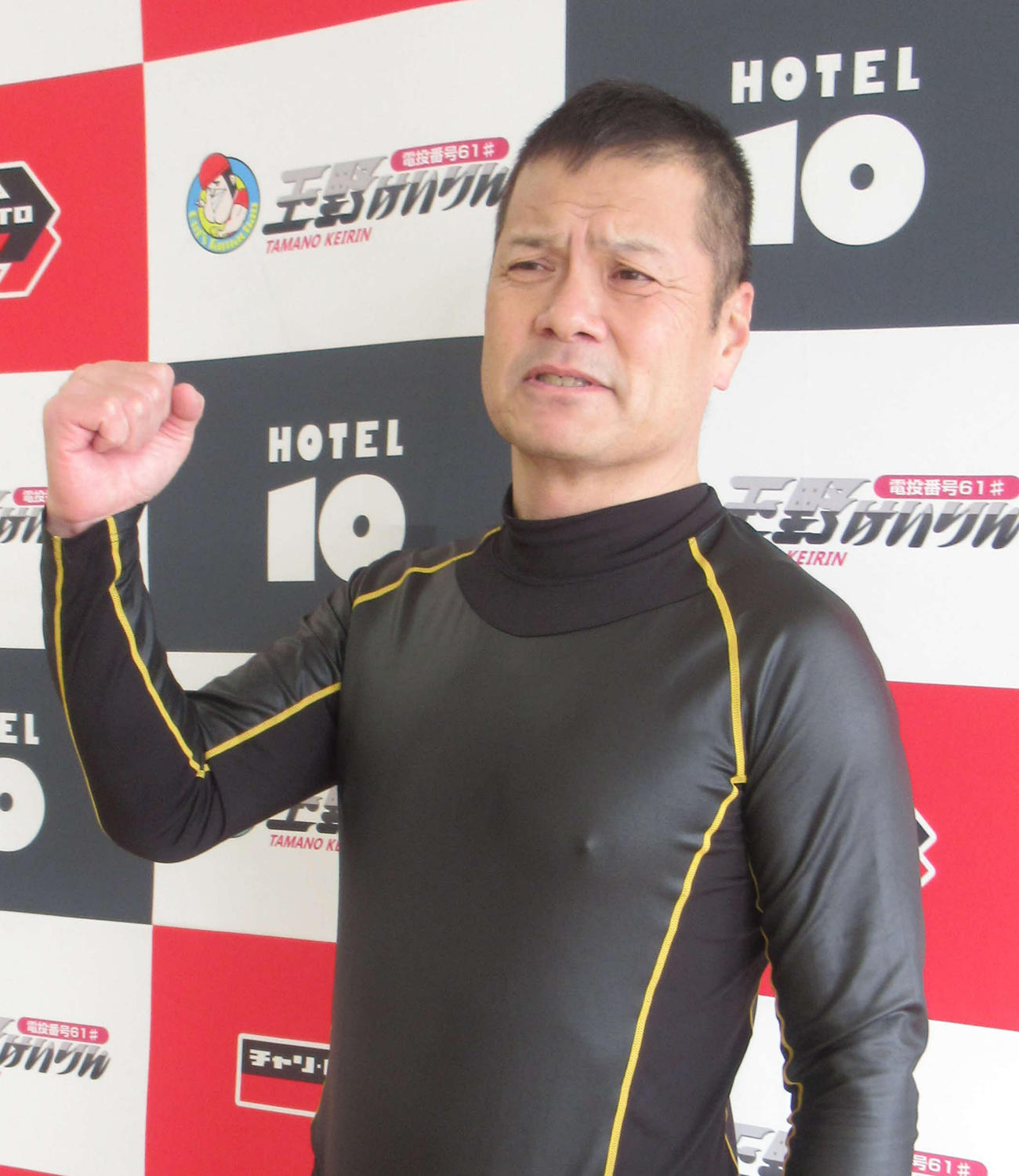 予選を逃げ切り快勝した増成富夫