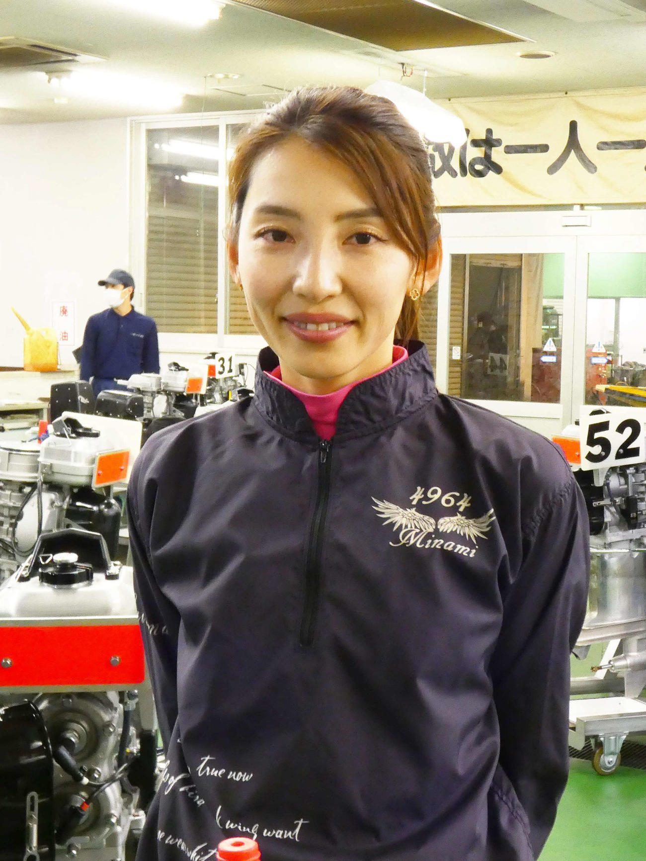 土屋南は初日12Rレディースドリーム2枠に登場する（撮影・前原一樹）