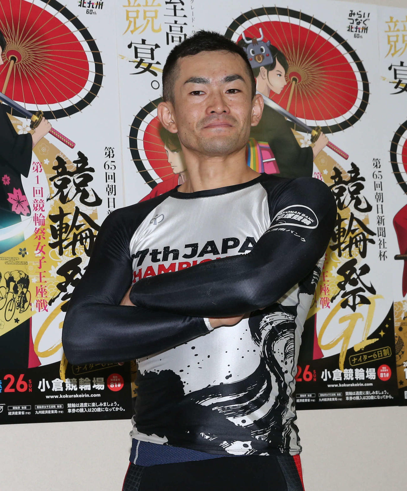 開幕戦をまくり快勝した長島大介（撮影・冨田成美）