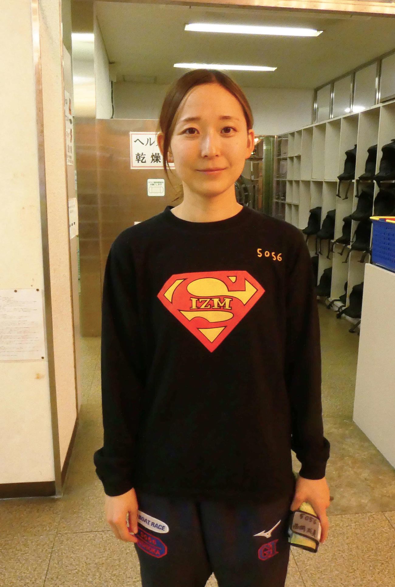 西岡成美は3日目10R4枠にスタンバイ（撮影・前原一樹）