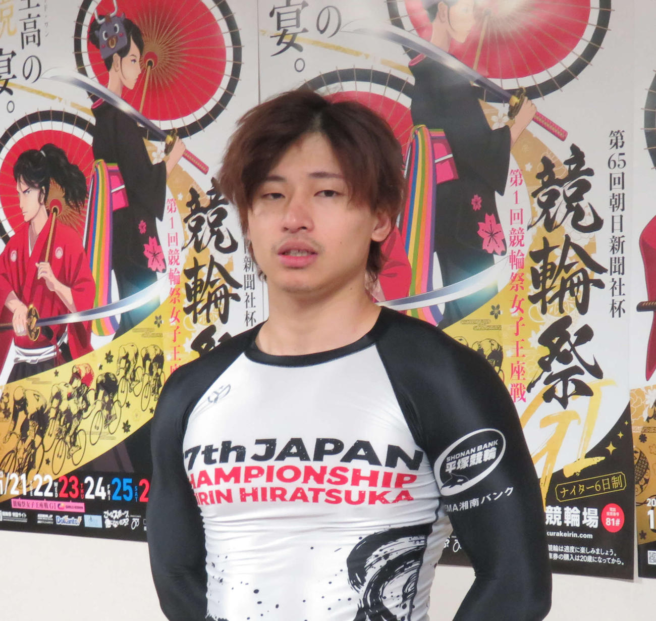 今シリーズ初勝利を挙げた山口拳矢（撮影・栗田文人）