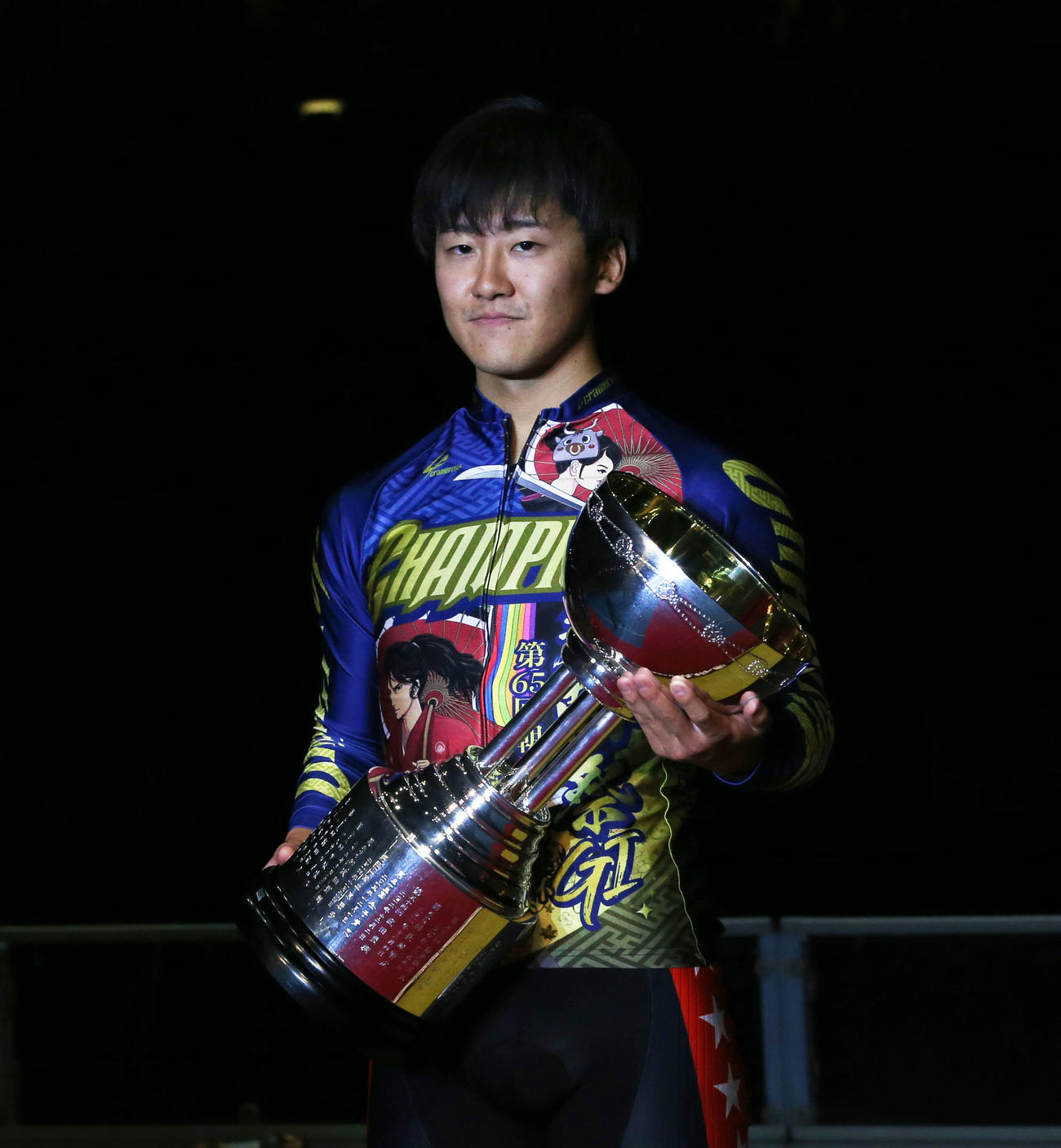 優勝した真杉匠（撮影・冨田成美）