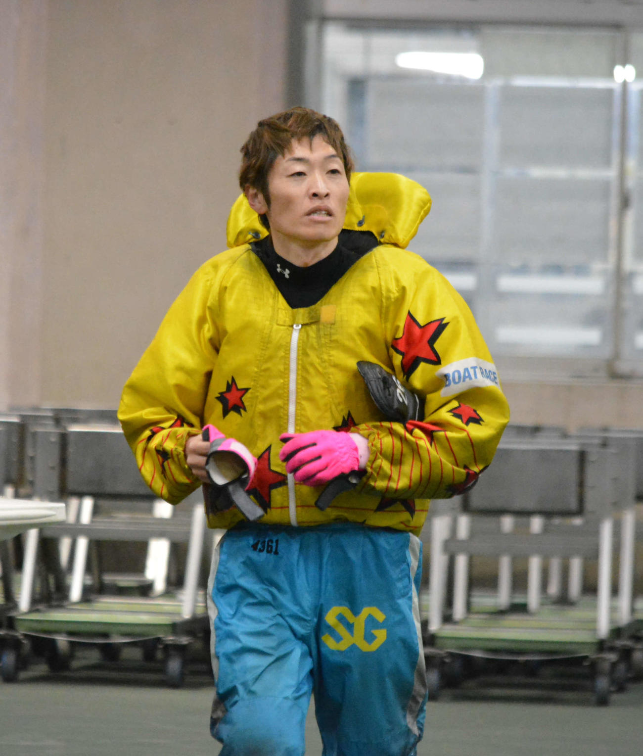地元の柳生泰二が連勝発進を決めた
