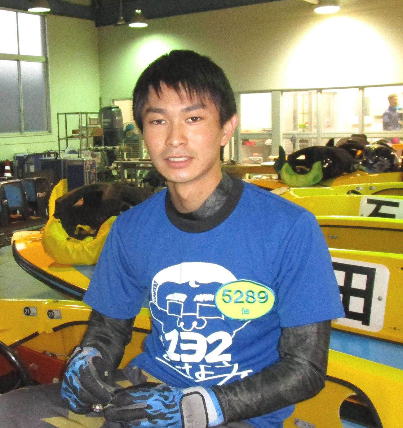 21日に水神祭を挙げ、さらに飛躍を誓う佃来紀（撮影・安井雅彦）