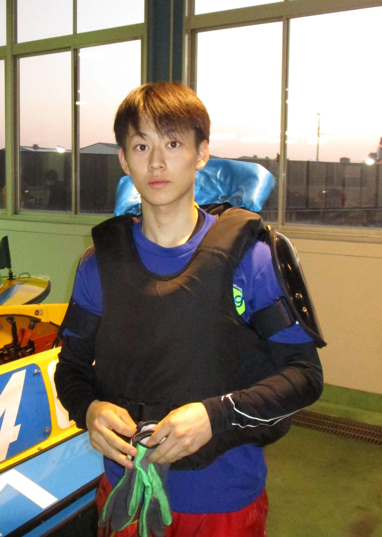 初日好レースを見せた西丸敦基。気配良好で水神祭を狙う（撮影・安井雅彦）