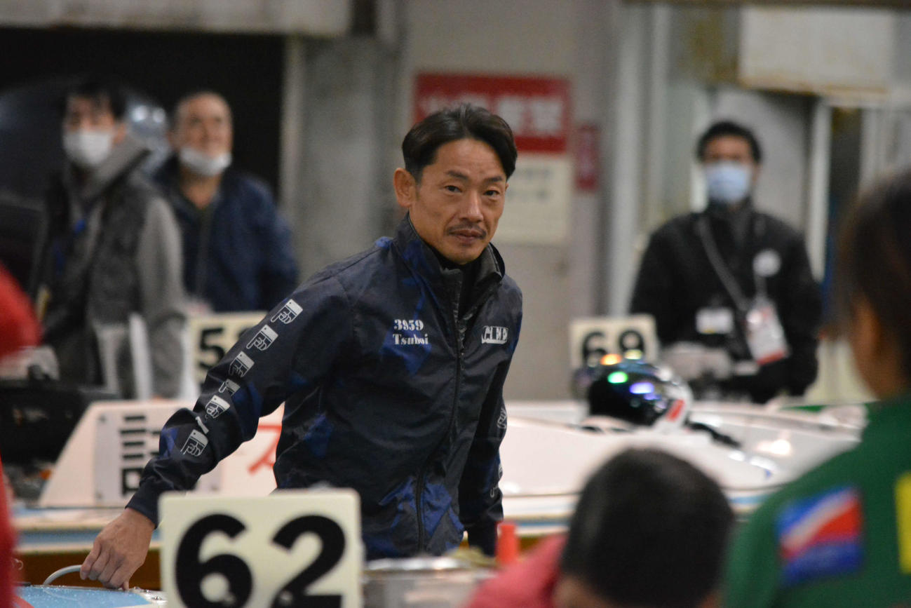 3連勝中の坪井康晴は機力も良好だ