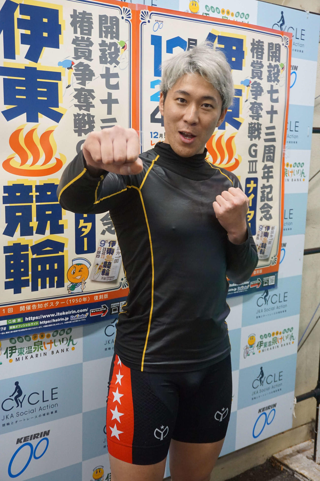 川口聖二がオープニングレースを飾った