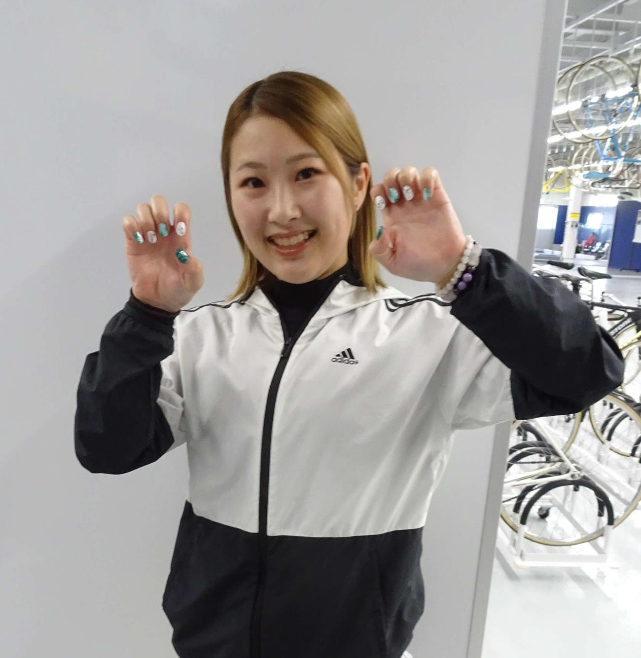 ホームの松阪で2度目の決勝進出を決めた近沢諒香