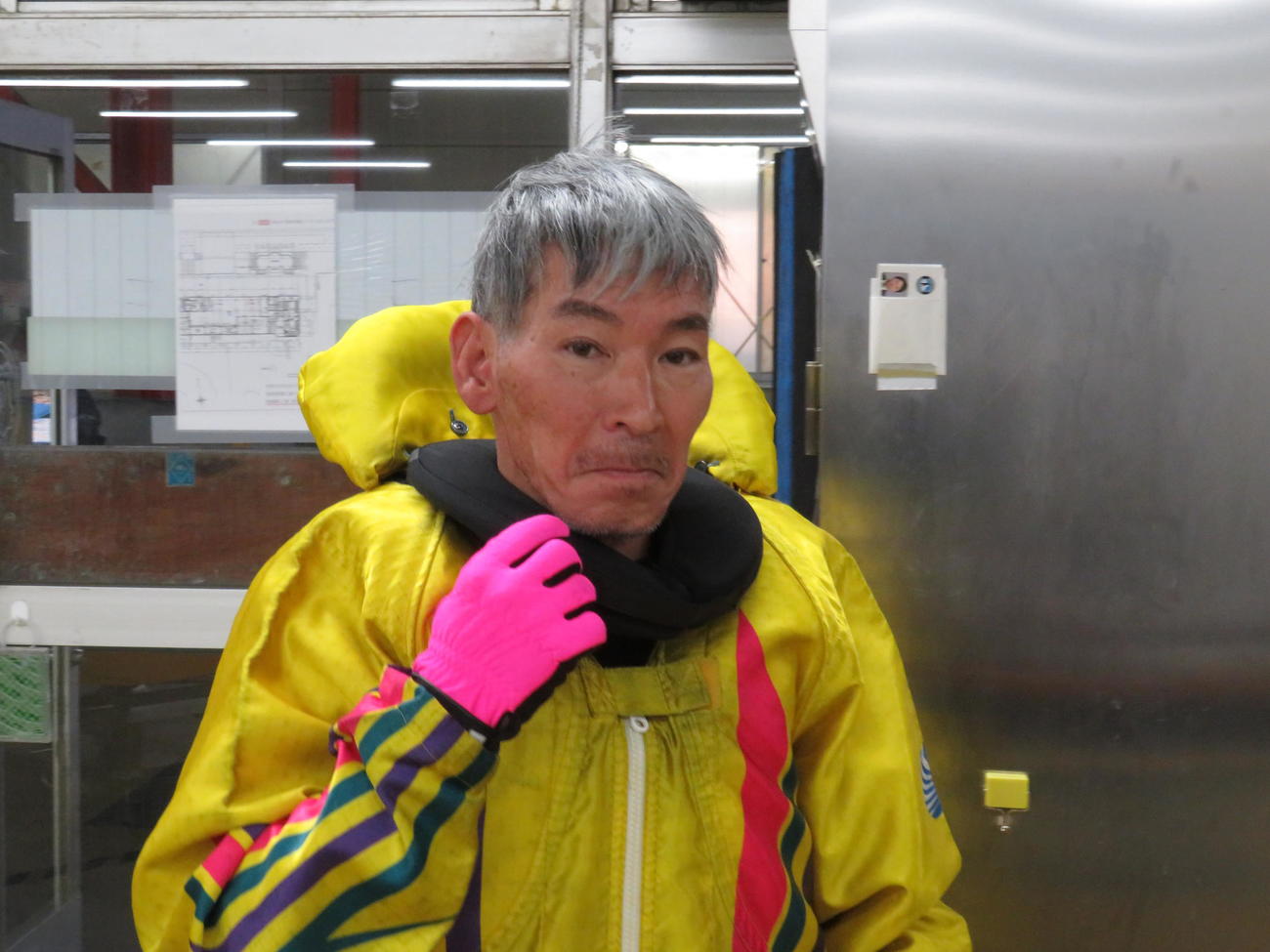 無傷の4連勝を飾った地元の中沢和志