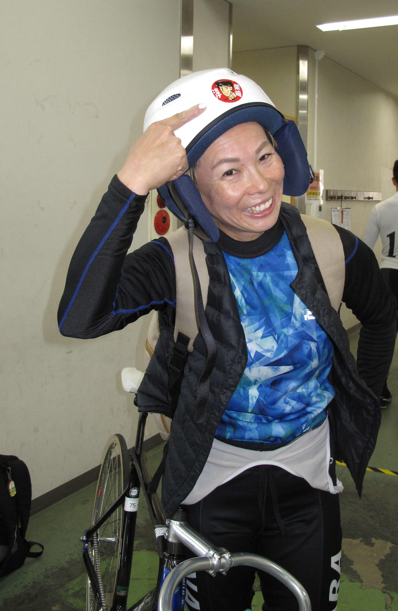 復調なった小坂知子に元気と笑顔が戻った　（撮影：和田年弘）