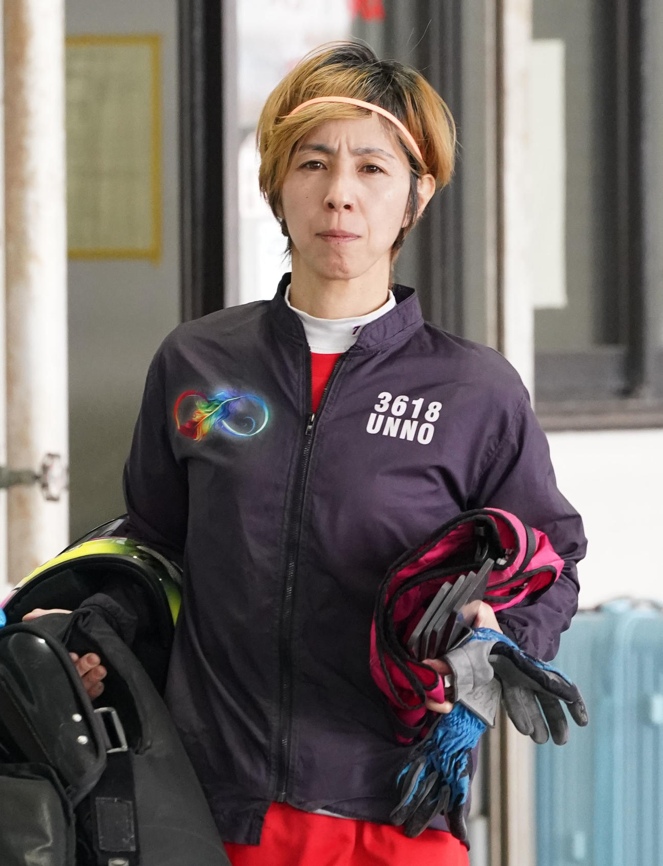 海野ゆかりがさばき勝負に打って出る
