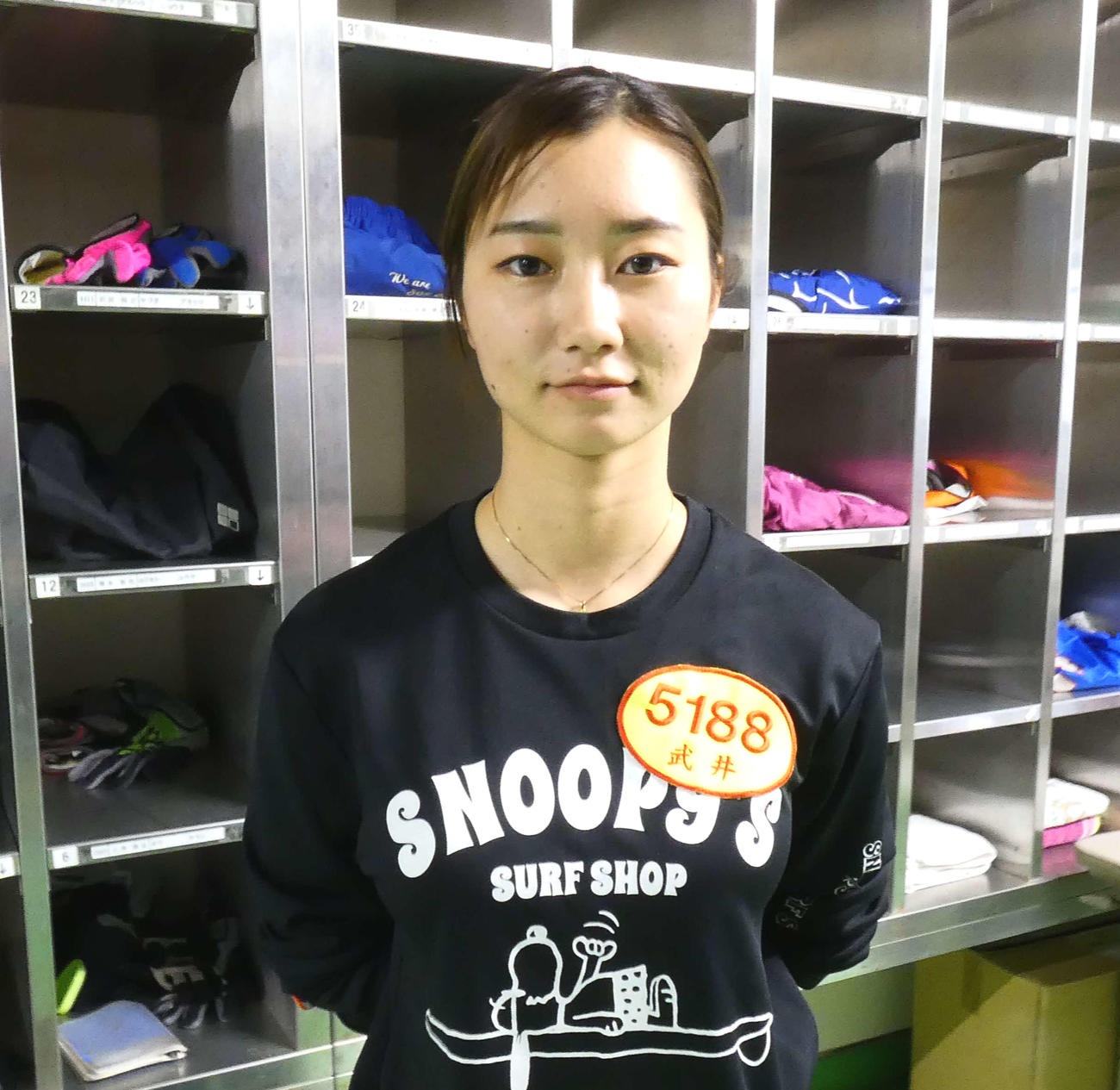 武井莉里佳の足は出足中心に良好。準優11R6枠から優出を目指す（撮影・前原一樹）
