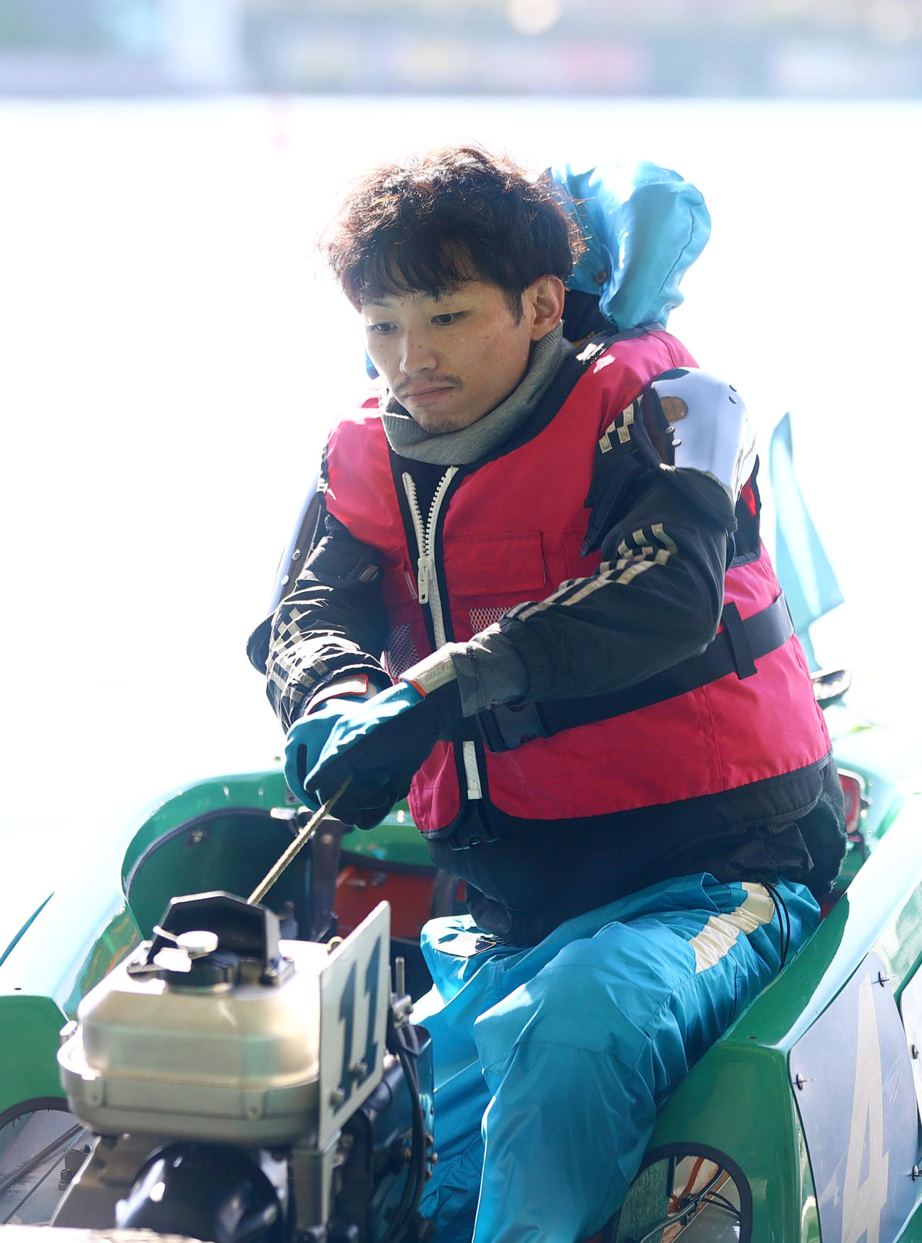 稲田浩二が堂々と初日連勝発進を決めた
