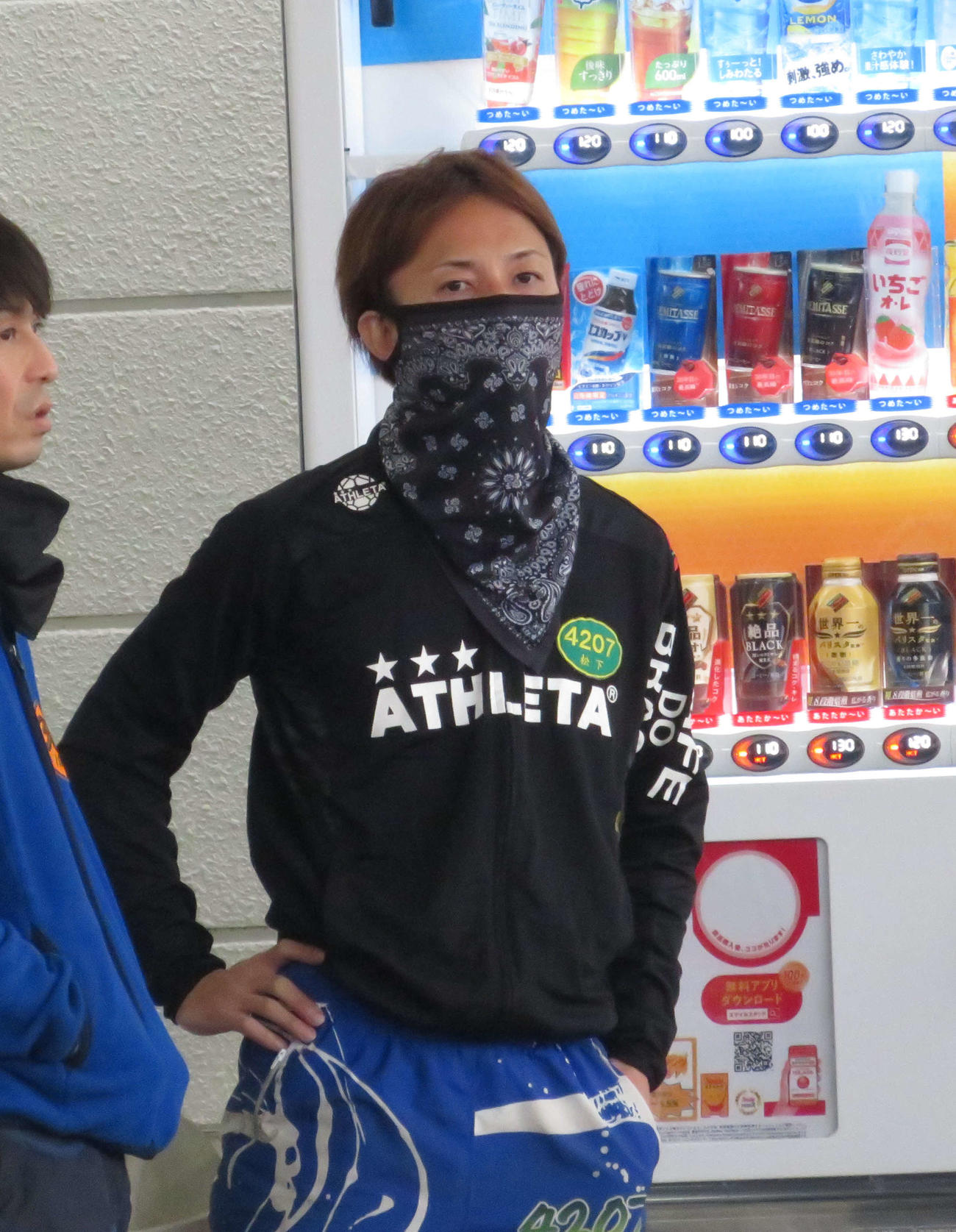 エンジンの仕上がりに自信を持つ松下一也