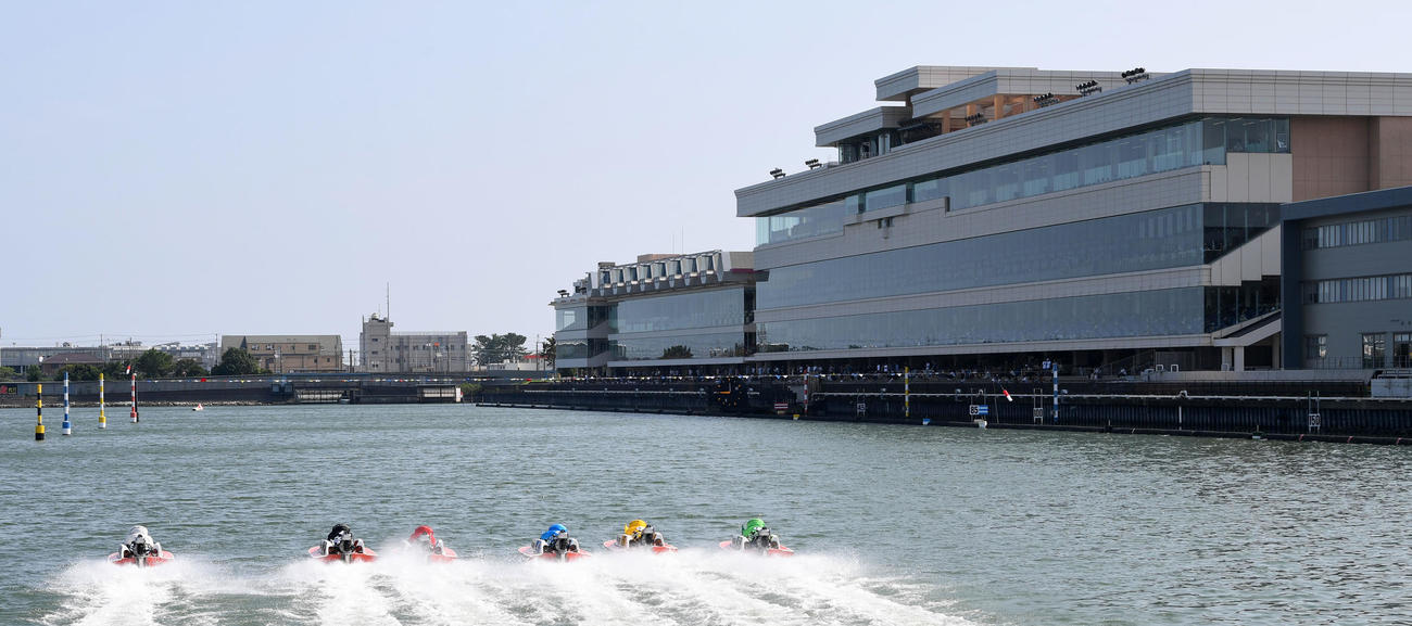 浜名湖ボートレース場（2019年7月23日撮影）
