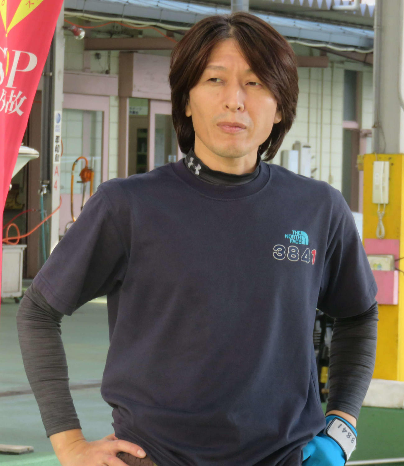 平和島を「好きな水面」と言う佐々木和伸