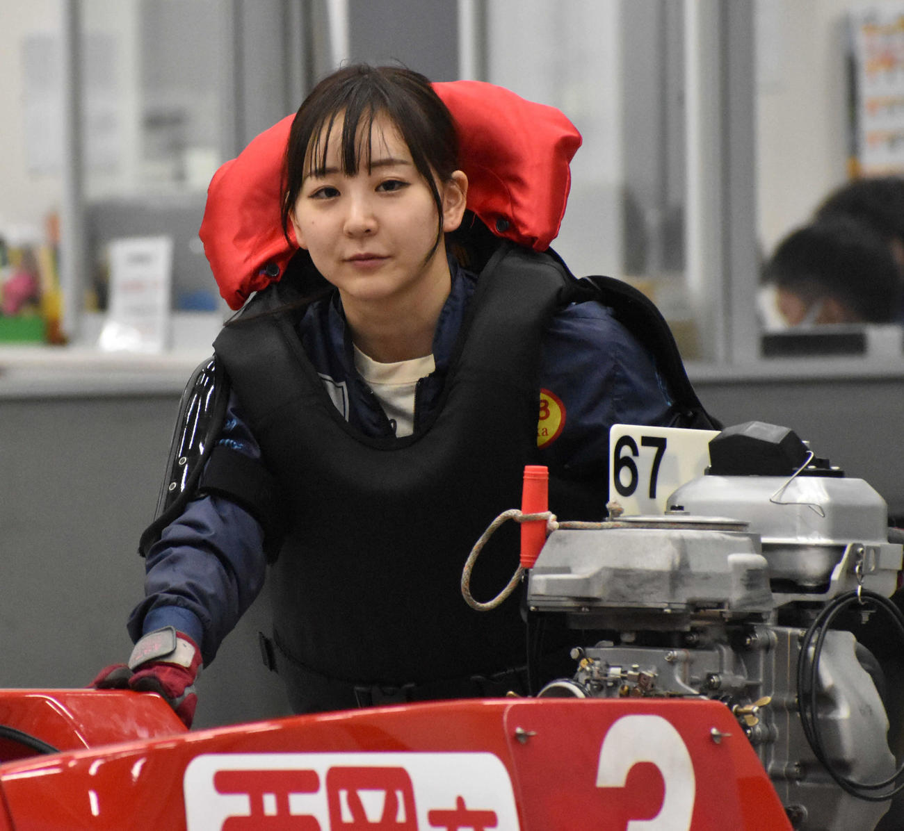 休み明け初戦の西岡育未が好発進を目指す