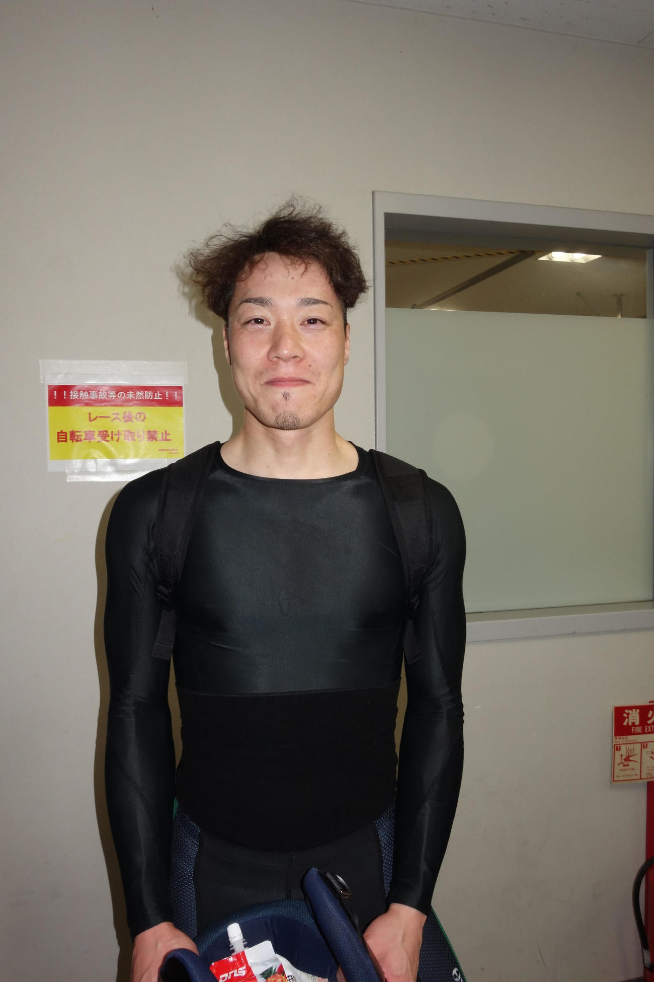 予選8Rで1着となり準決進出を決めた志佐明
