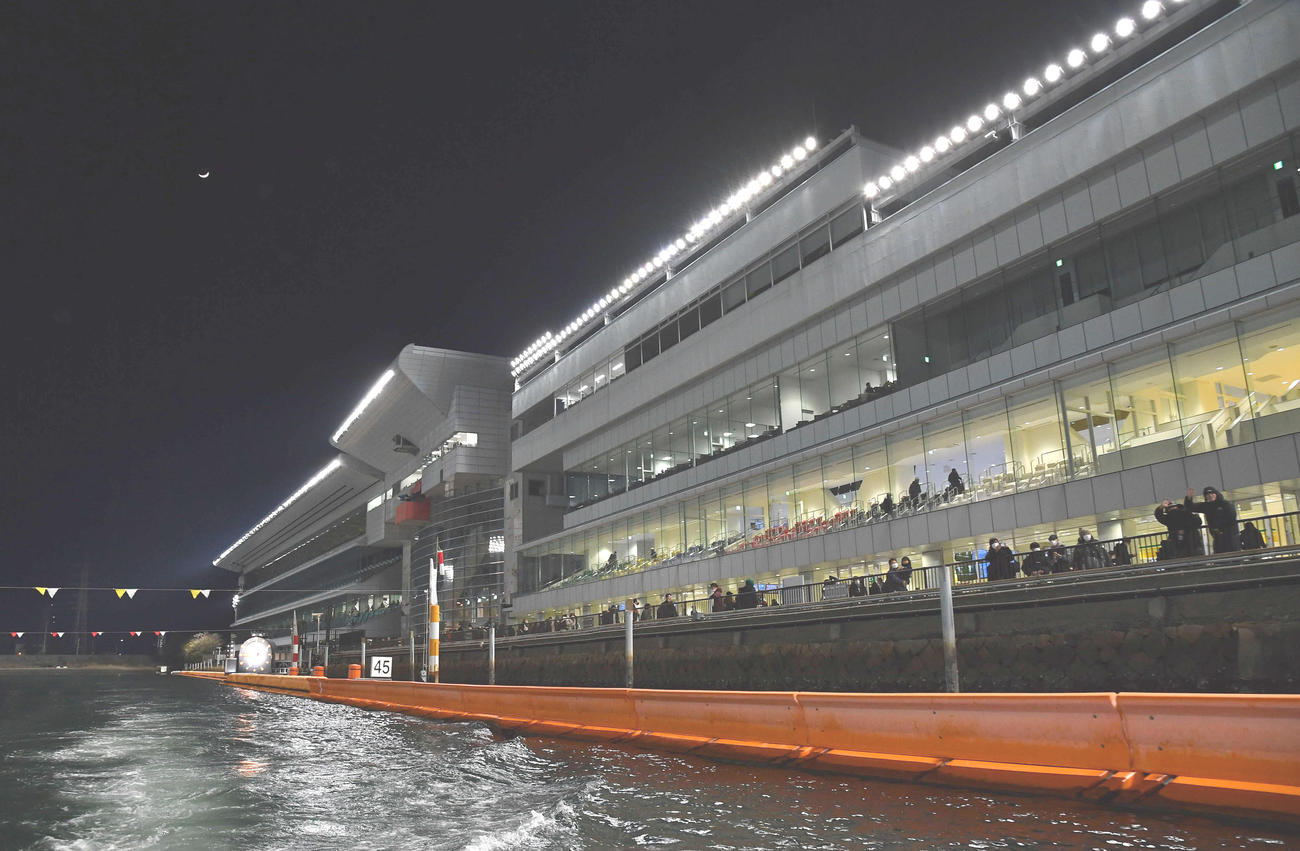 若松ボートレース場（2023年1月25日撮影）