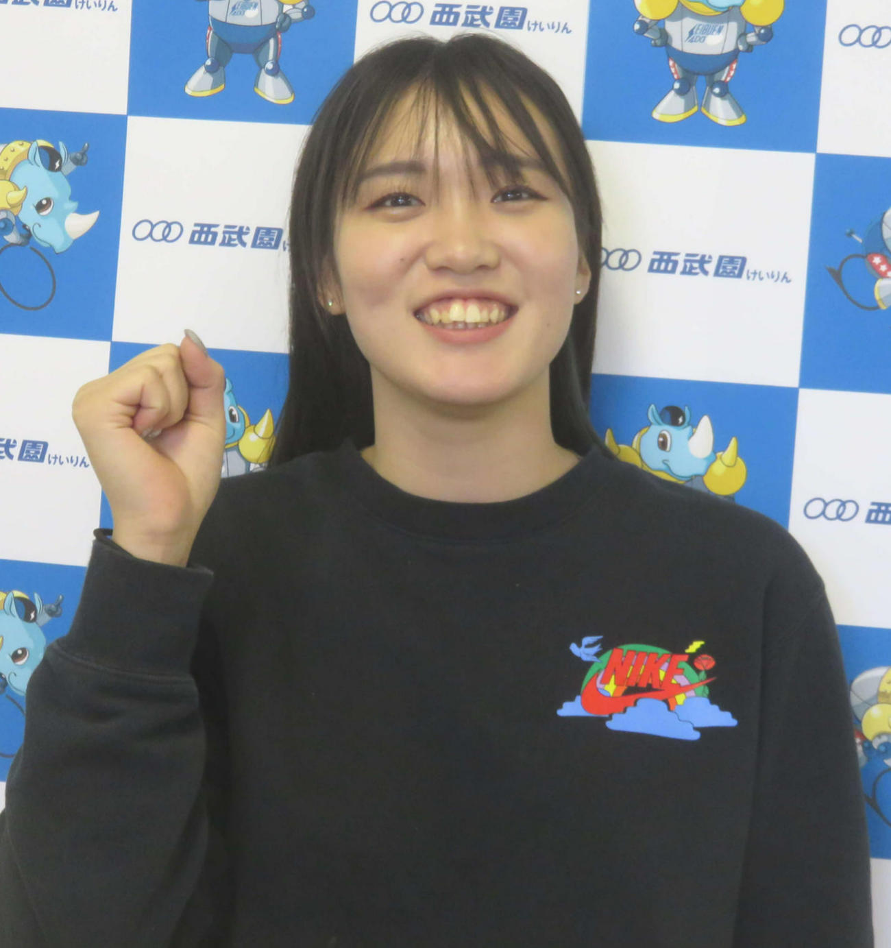 2日目こそ持ち味を出したい下条未悠