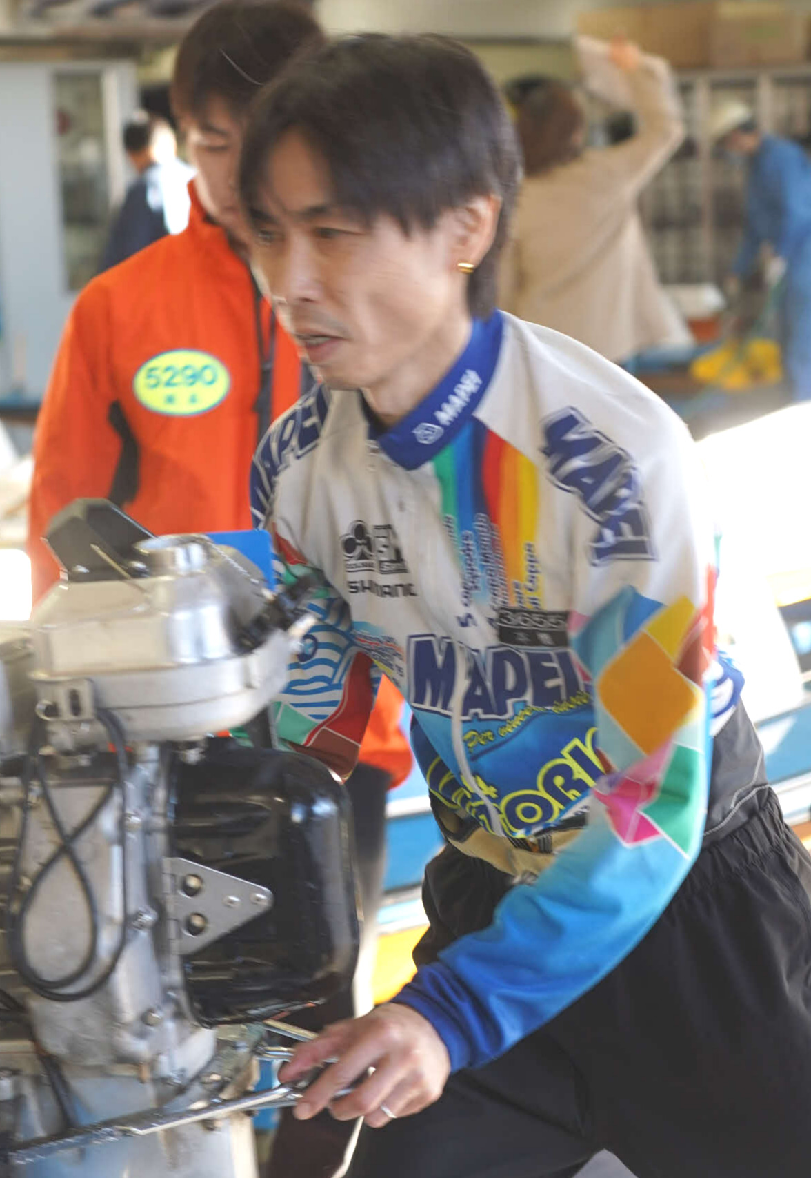オール3連対をキープする本橋克洋