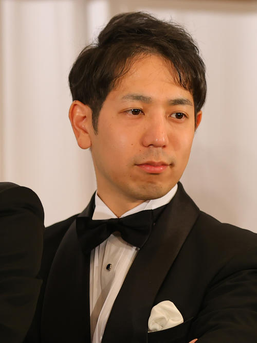 KEIRINグランプリ2023の会見を行う松浦悠士（撮影・野上伸悟）