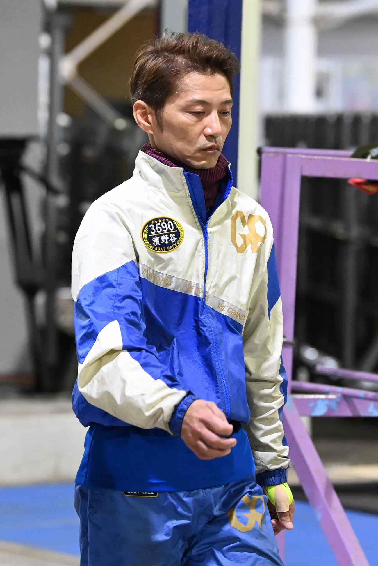 第38回グランプリ初日　3590浜野谷憲吾（撮影・前岡正明）