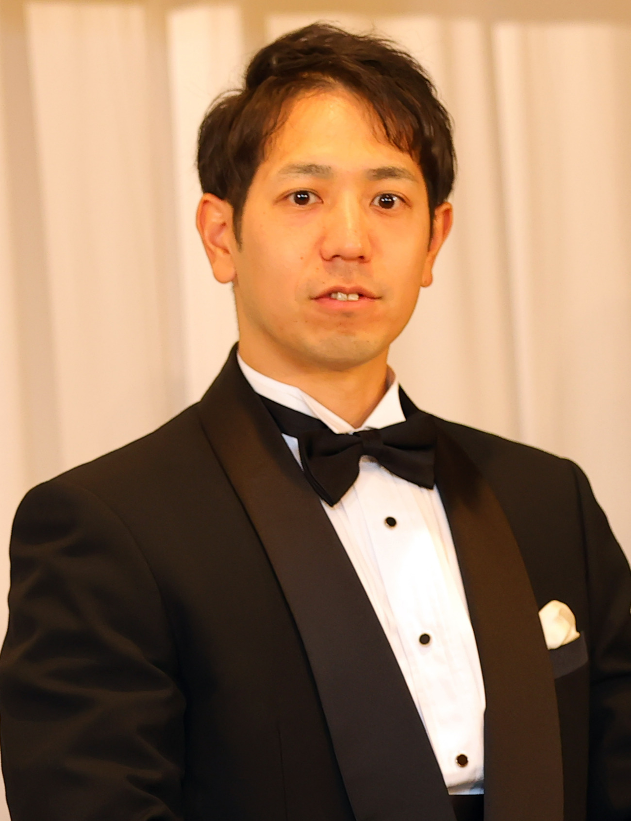 KEIRINグランプリ2023の会見を行う松浦悠士（撮影・野上伸悟）