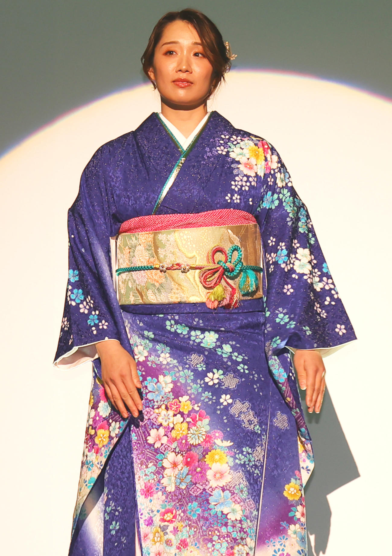 ガールズグランプリ2023の前夜祭に登場した吉川美穂