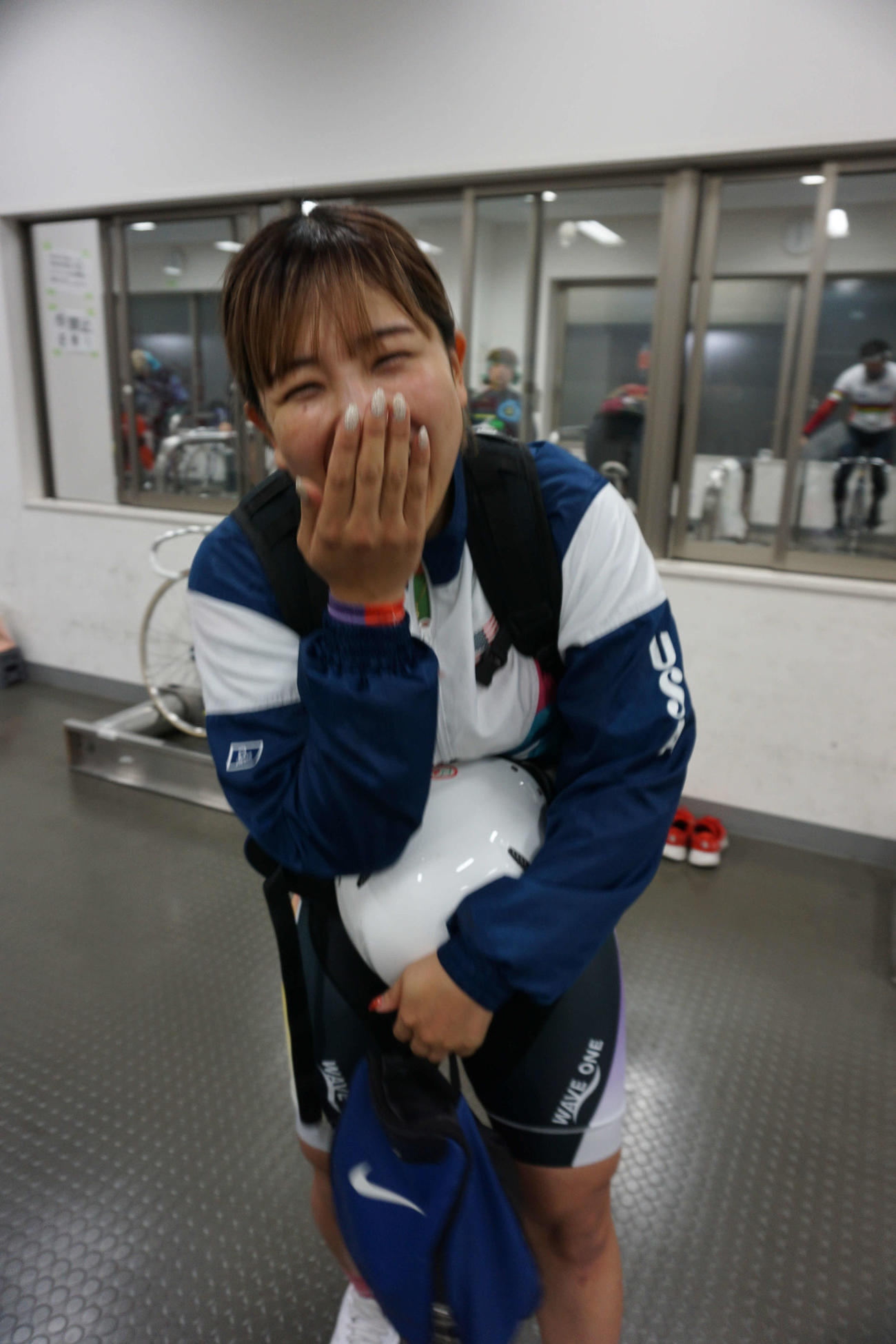 会心の連勝に岩崎ゆみこは笑みがはじけた