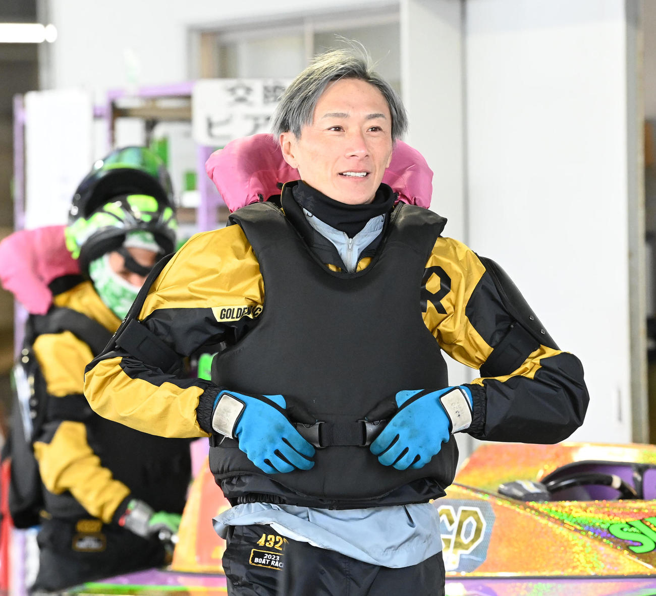 第38回グランプリ4日目　峰竜太（撮影・前岡正明）