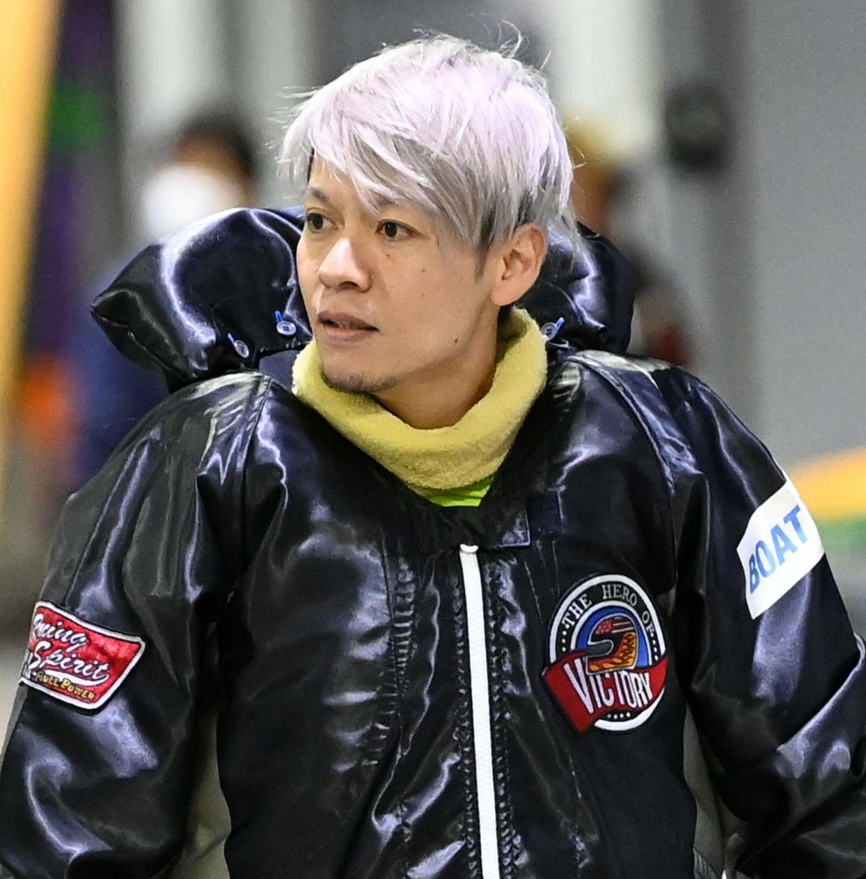 グランプリ3度目の優出を果たした平本真之（撮影・前岡正明）