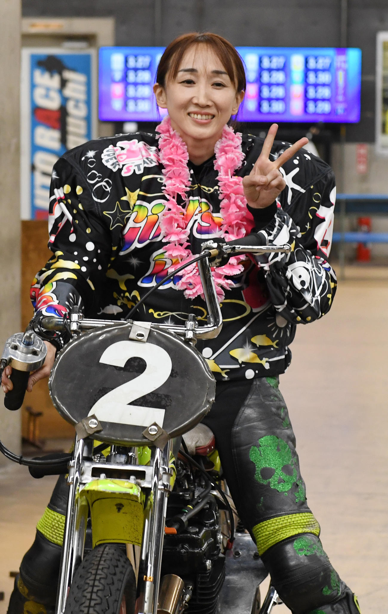 SSガールズ王座決定戦で1着の藤本梨恵（撮影・柴田隆二）