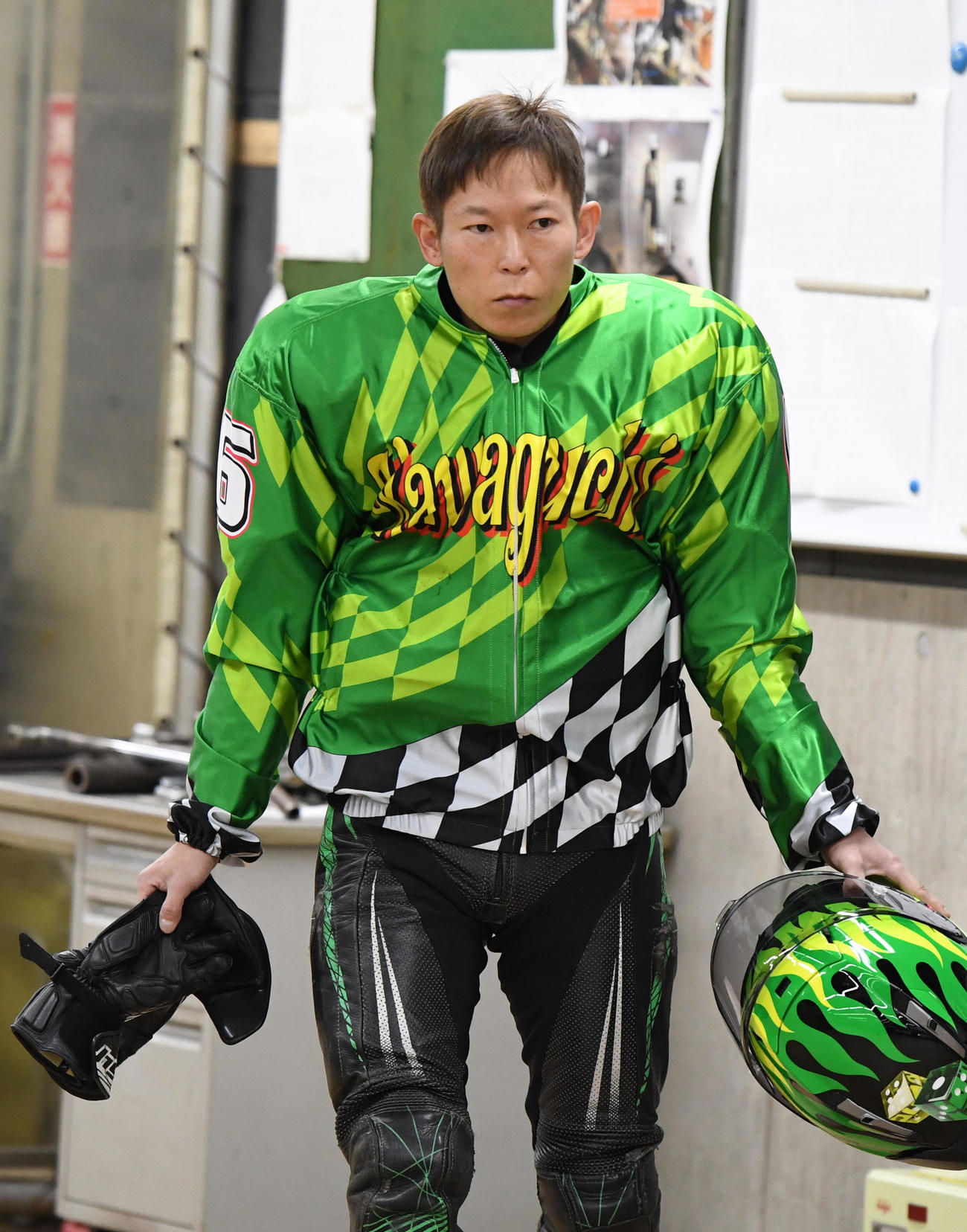 12RTR2回戦で5着の佐藤貴也（撮影・柴田隆二）